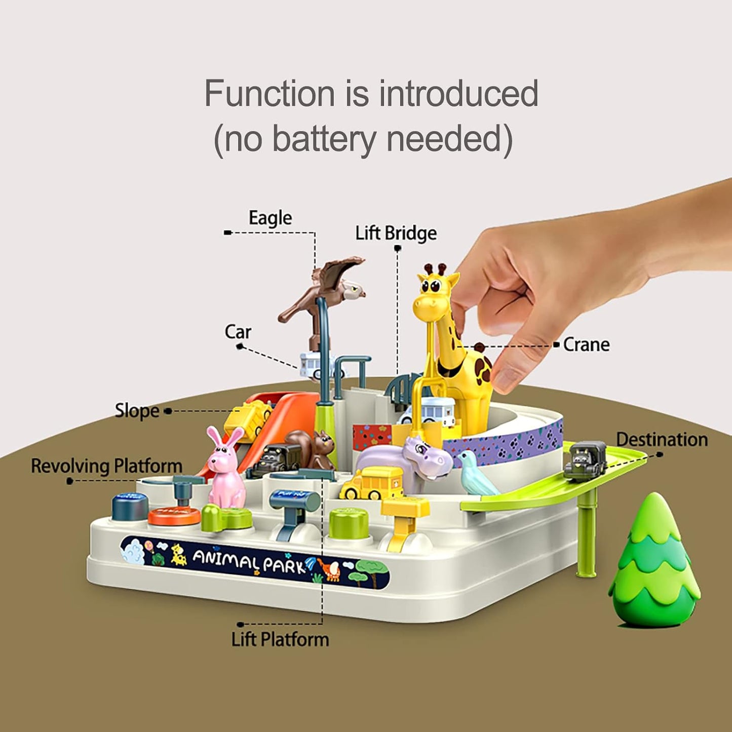 Park za životinje set