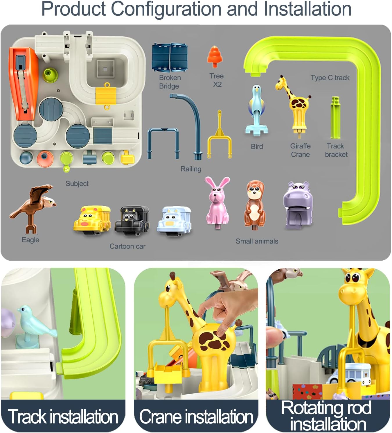 Park za životinje set