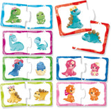 Edukativna slagalica Baby Dinoland 3u1