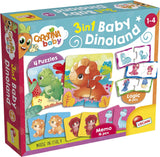 Edukativna slagalica Baby Dinoland 3u1