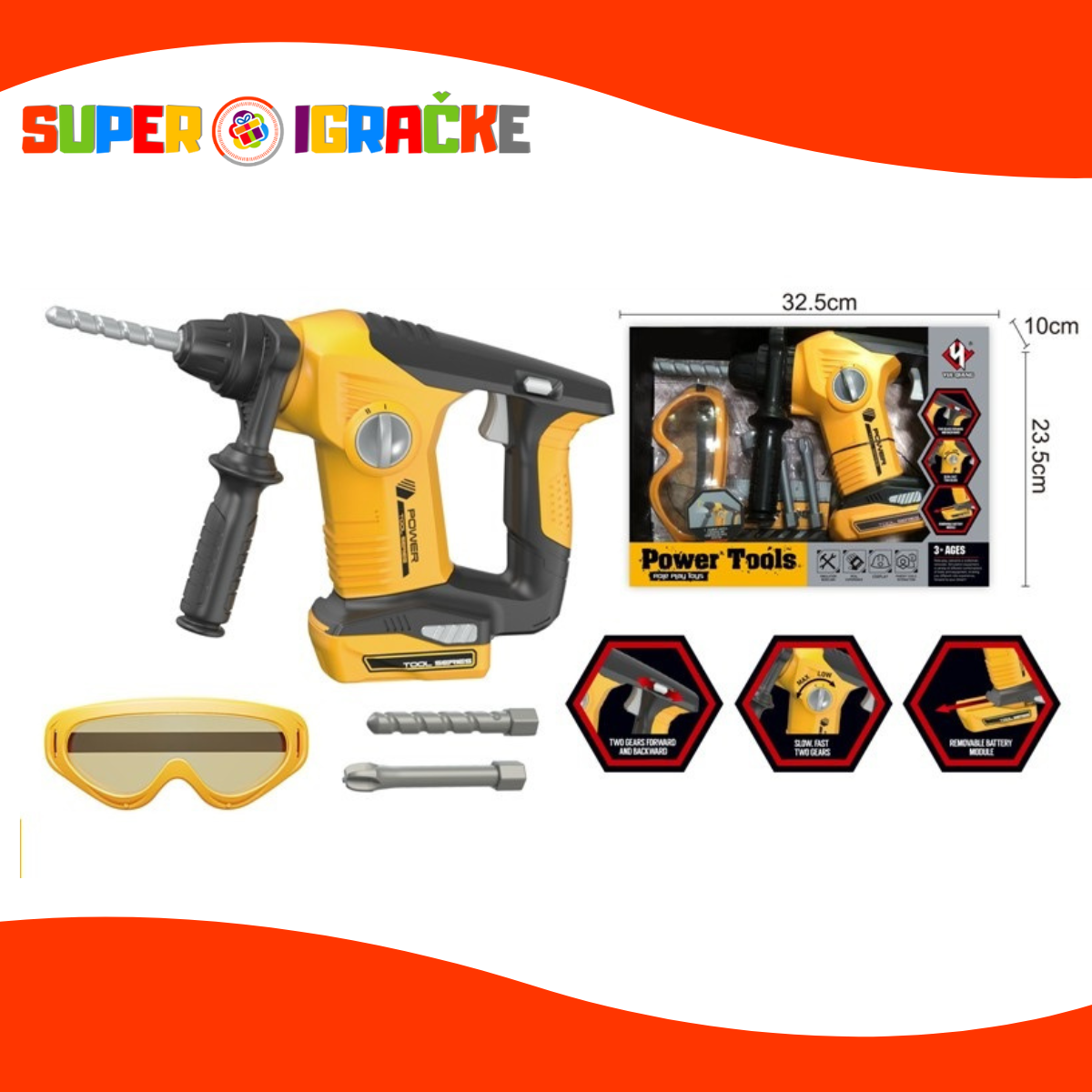 Alat set sa bušilicom na baterije