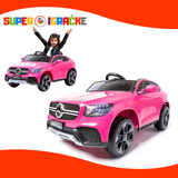 Auto na akumulator Mercedes roze