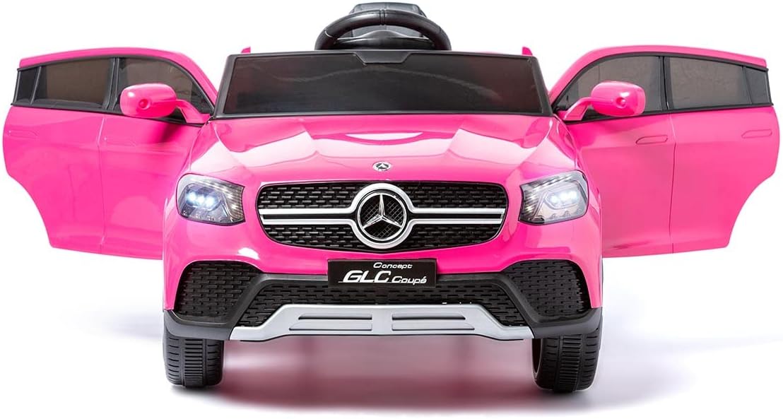 Auto na akumulator Mercedes roze