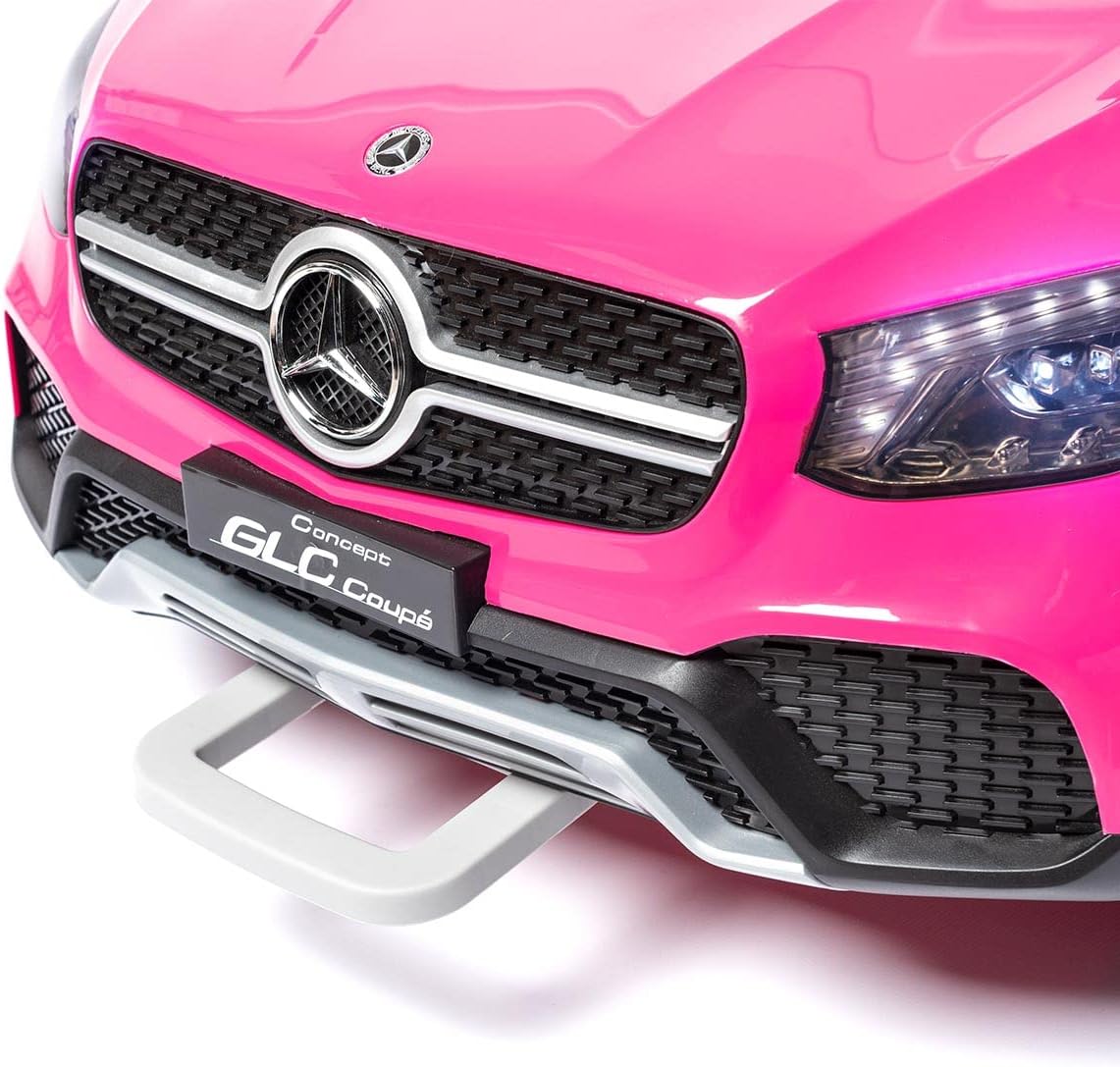 Auto na akumulator Mercedes roze