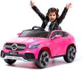 Auto na akumulator Mercedes roze