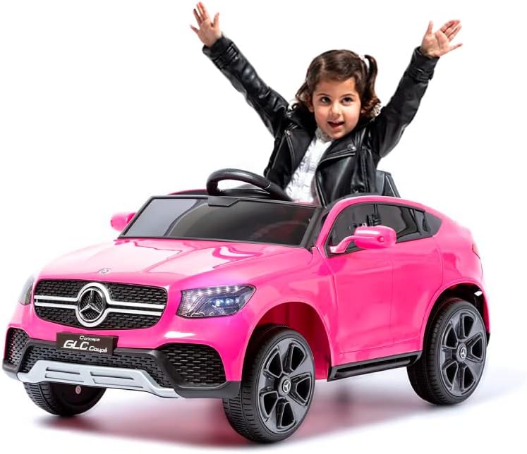 Auto na akumulator Mercedes roze