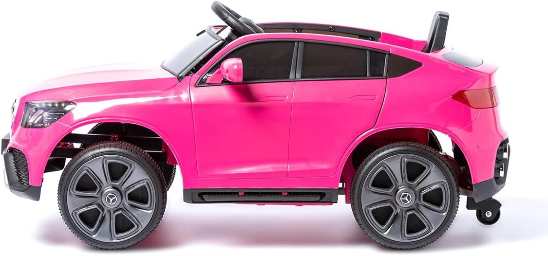 Auto na akumulator Mercedes roze