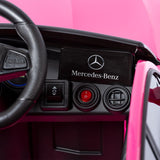 Auto na akumulator Mercedes roze
