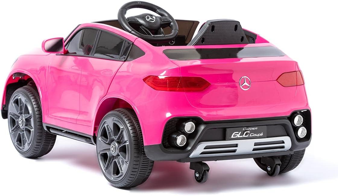 Auto na akumulator Mercedes roze