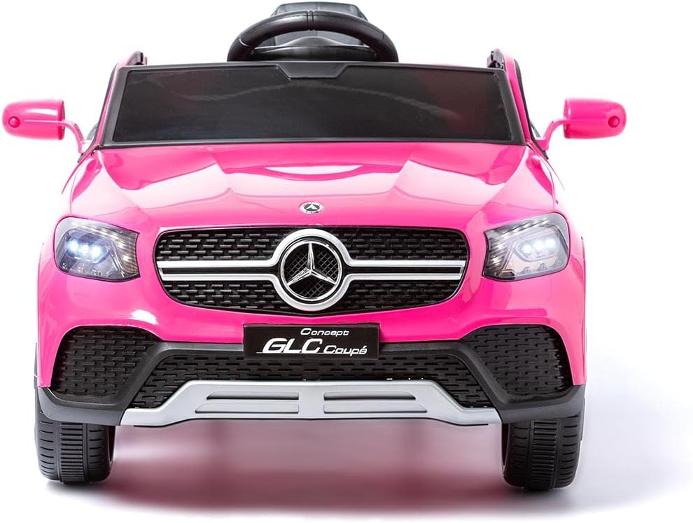 Auto na akumulator Mercedes roze