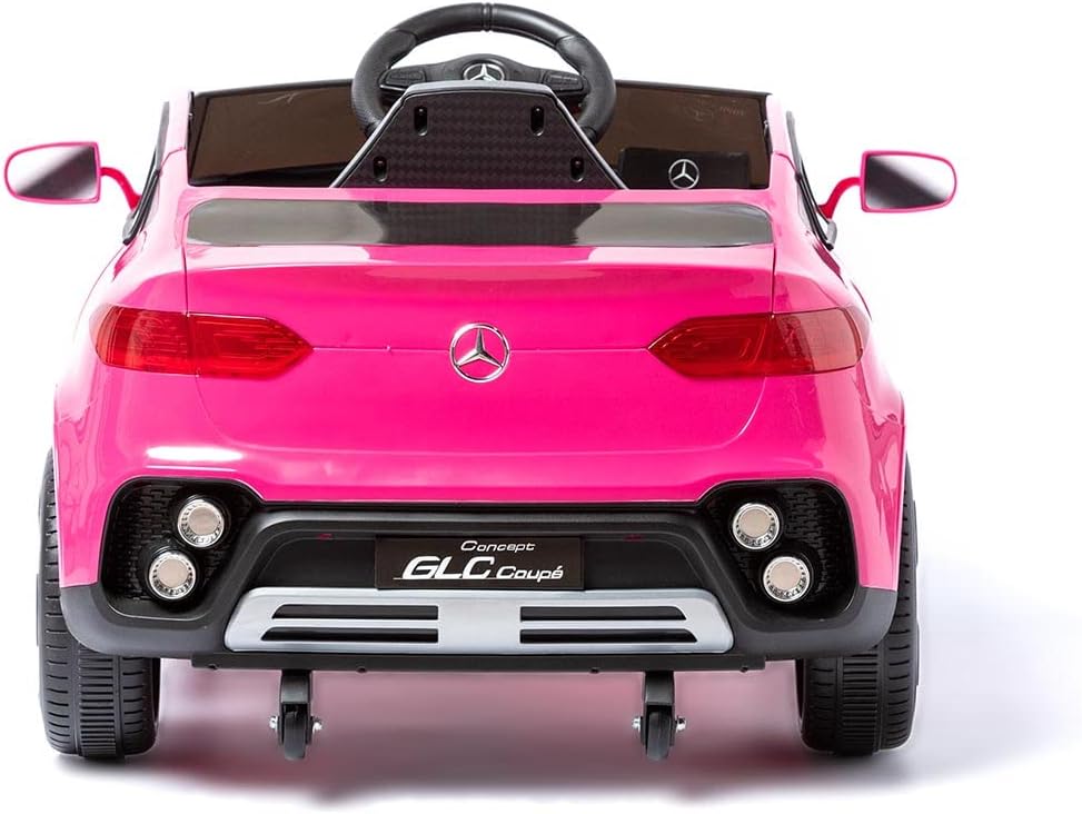 Auto na akumulator Mercedes roze