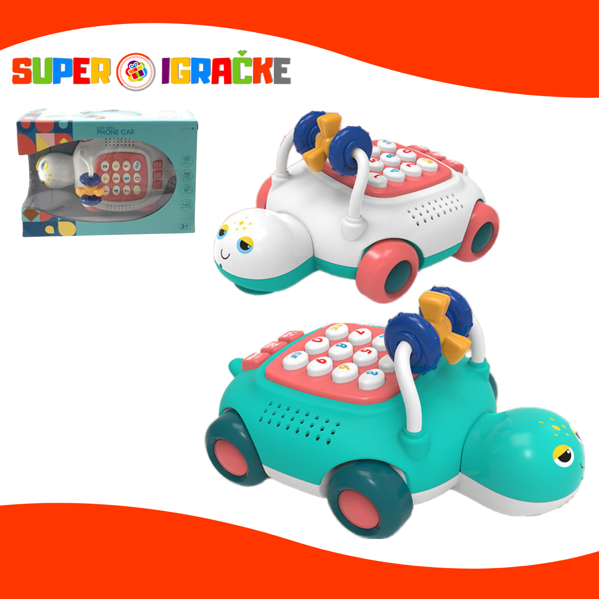 Auto telefon kornjača