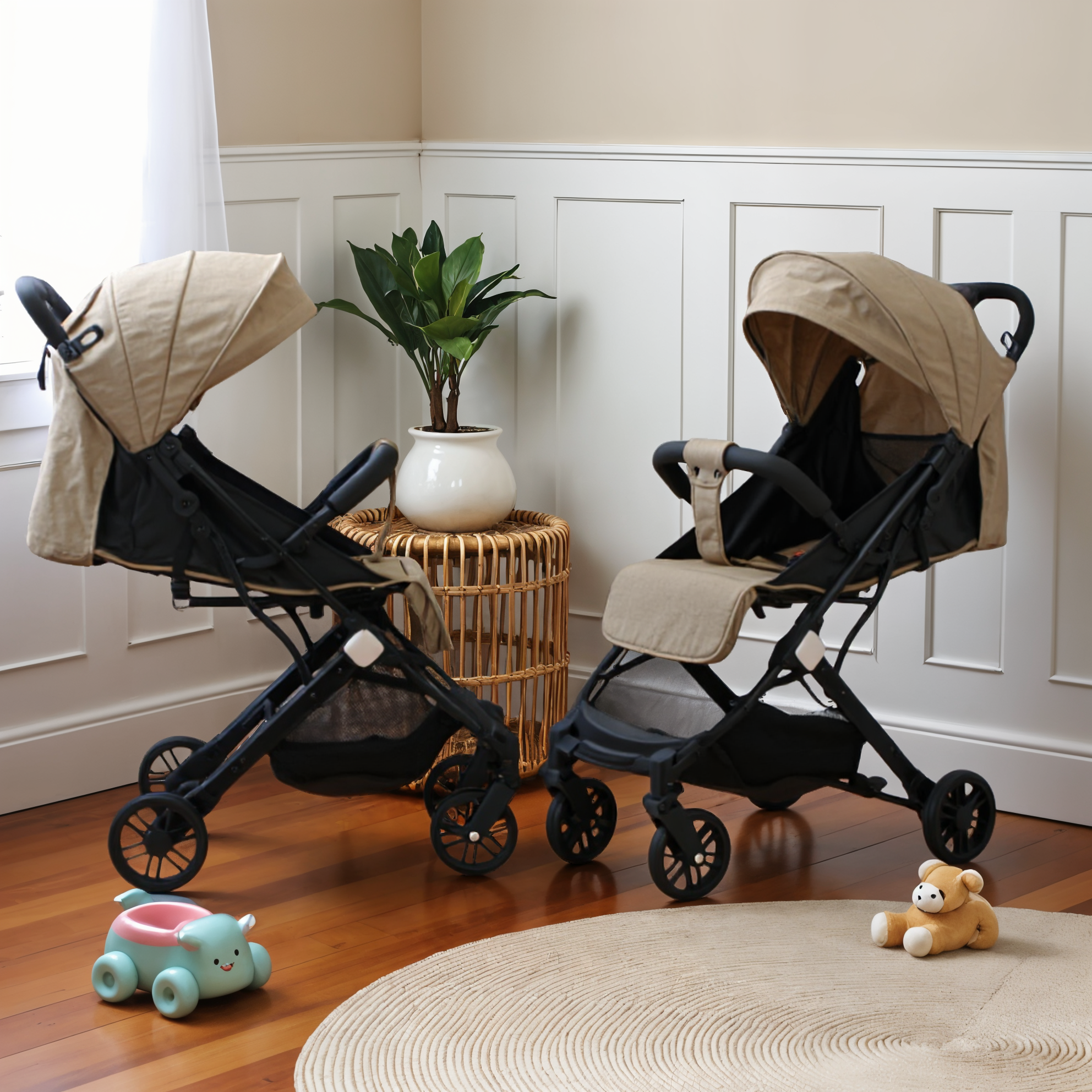 Baby Line - Dečija kolica TS-02 Kafa