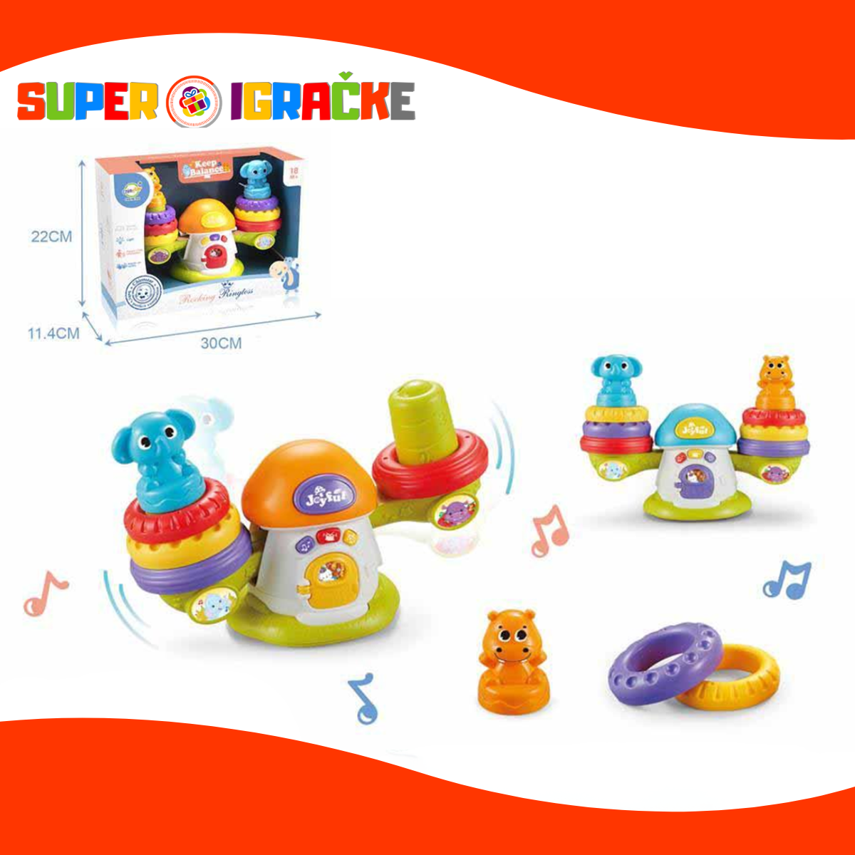 Bebi igračka - Pečurkica vagica