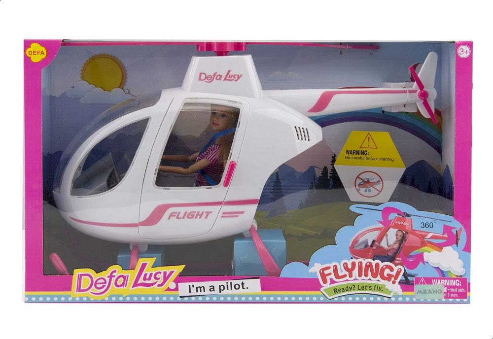Defa lutka pilot i helikopter