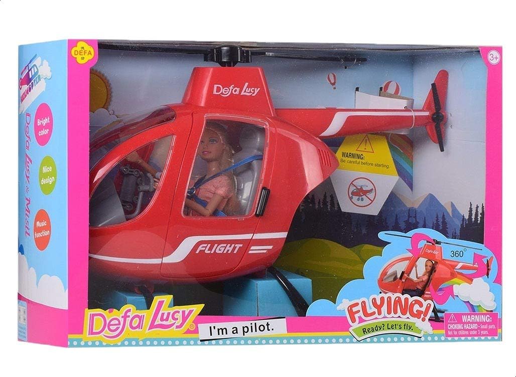 Defa lutka pilot i helikopter