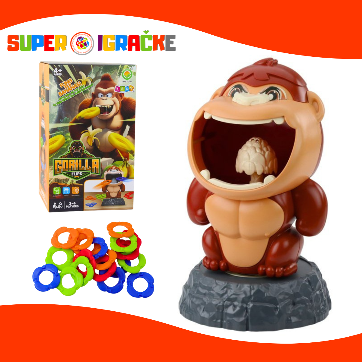 Društvena igra - Gorilla flips