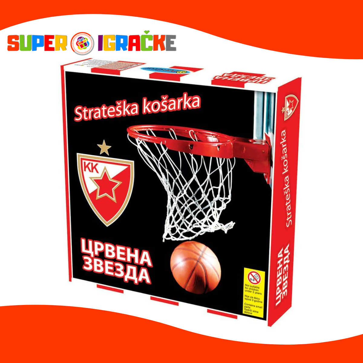 Društvena igra - Strateška košarka Crvena zvezda