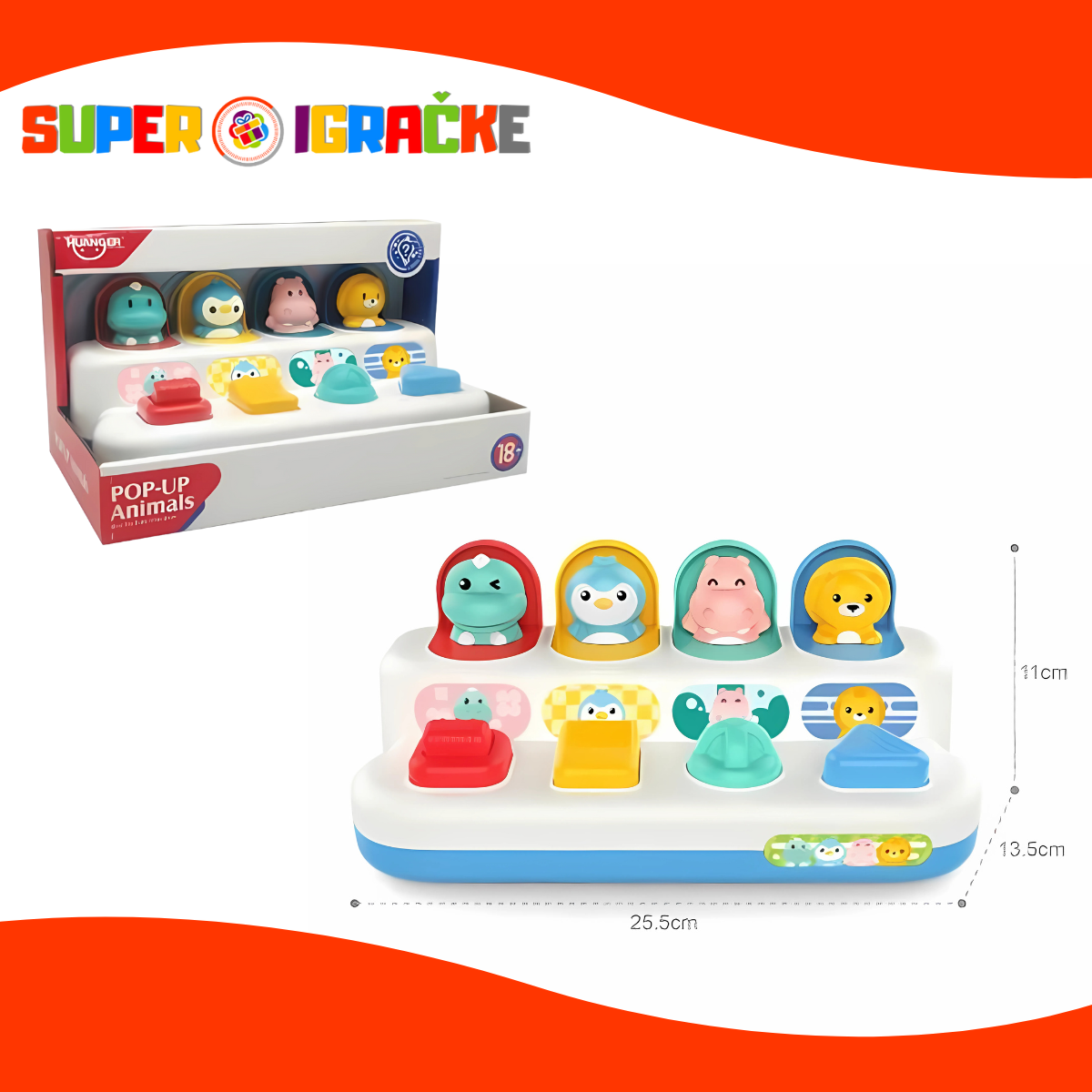 Huanger pop up animals