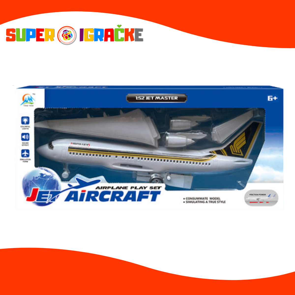 JetMaster avion igračka