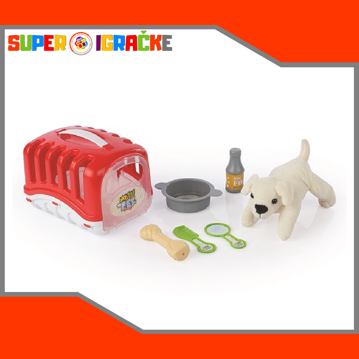 Kućni ljubimac sa kućicom