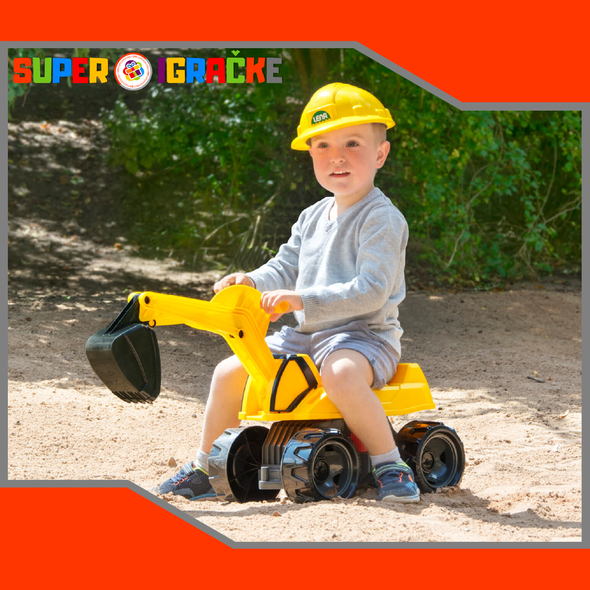 Lena Toys bager guralica