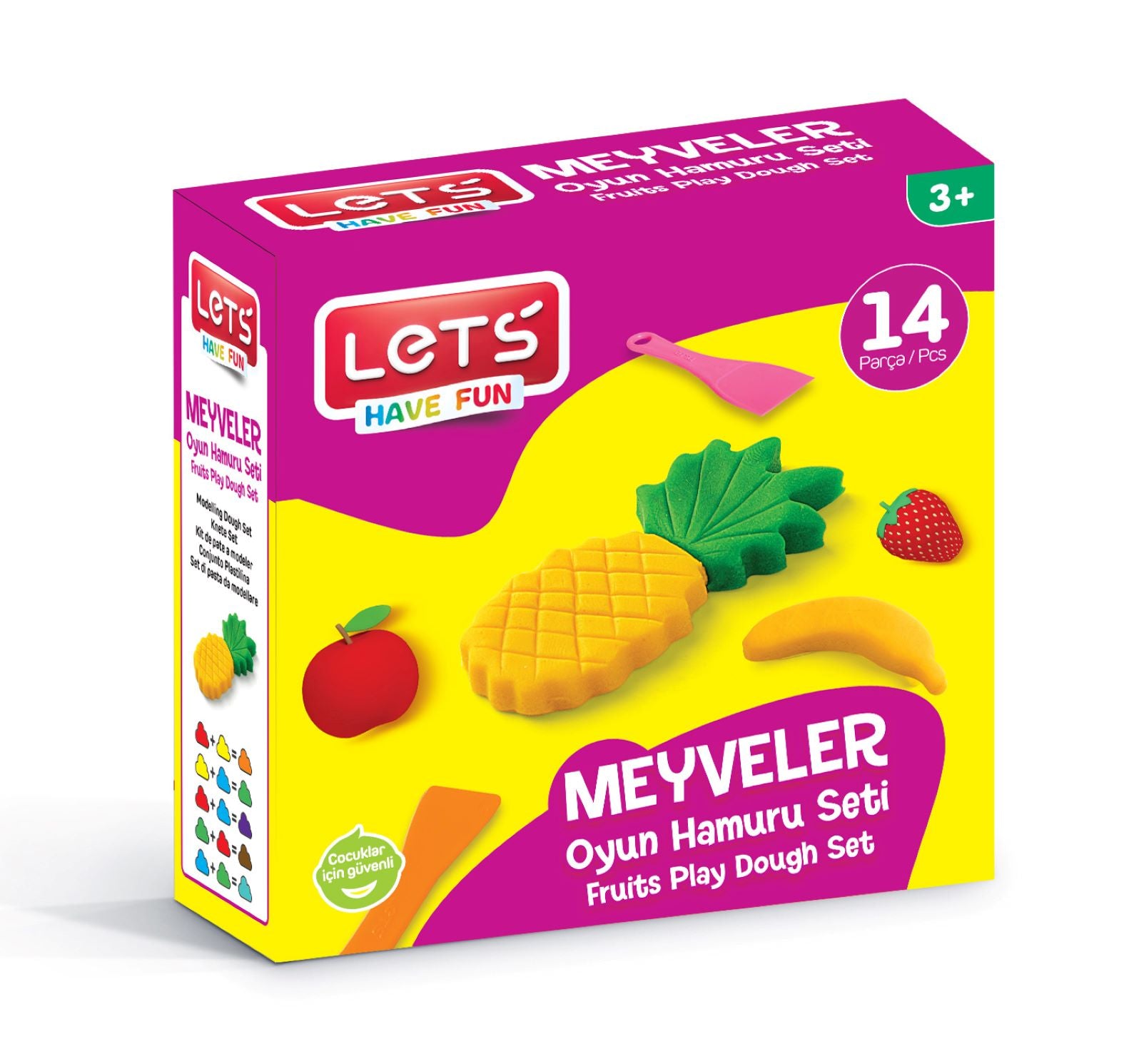 Lets testo - Voćni set