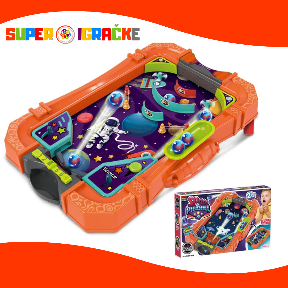 Space Pinball fliper