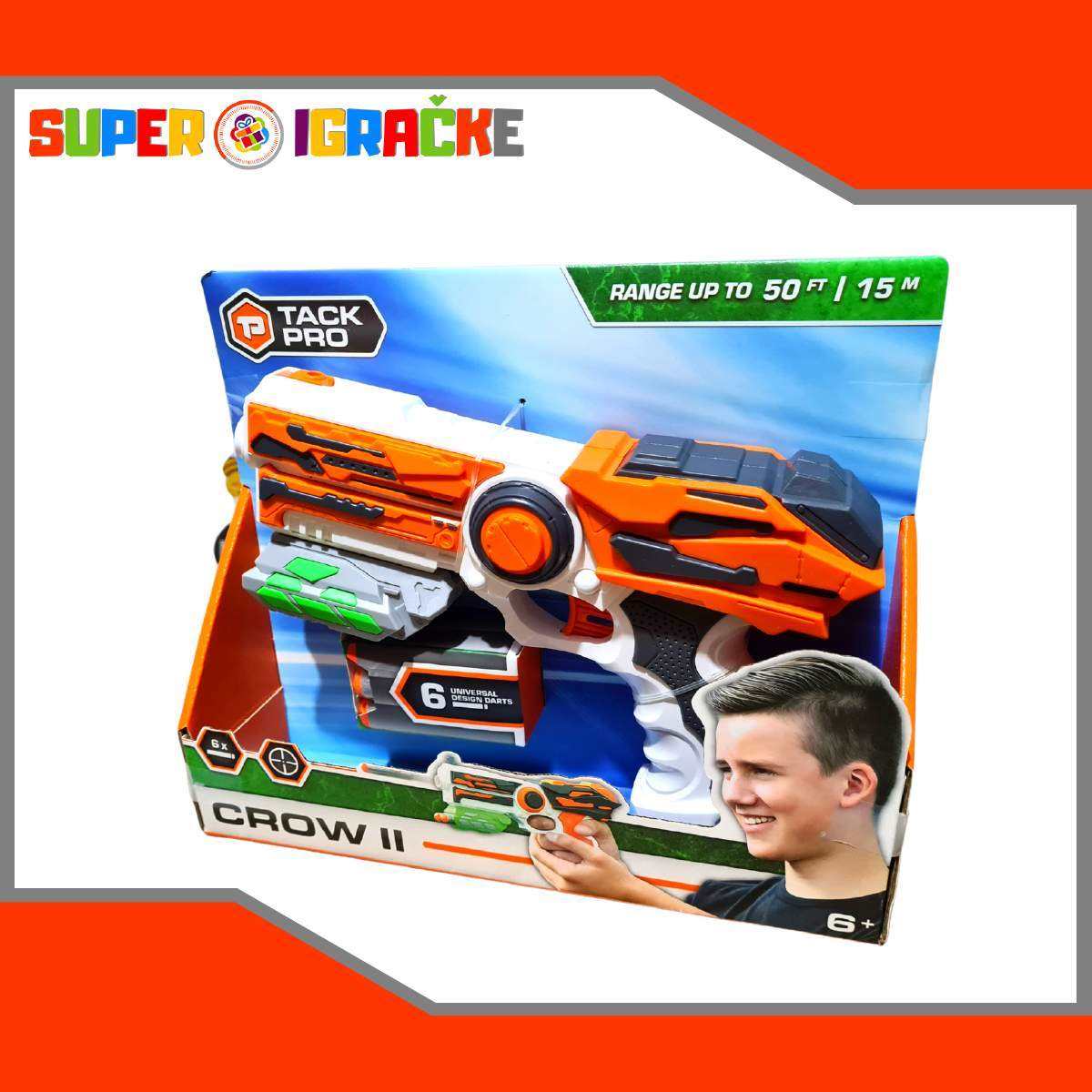 Tack Pro Crow II pištolj-Super Igračke-