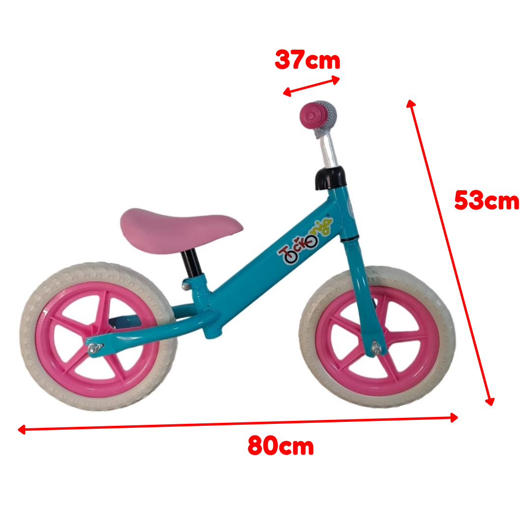 Balans bicikl Točkonja plavo-roze