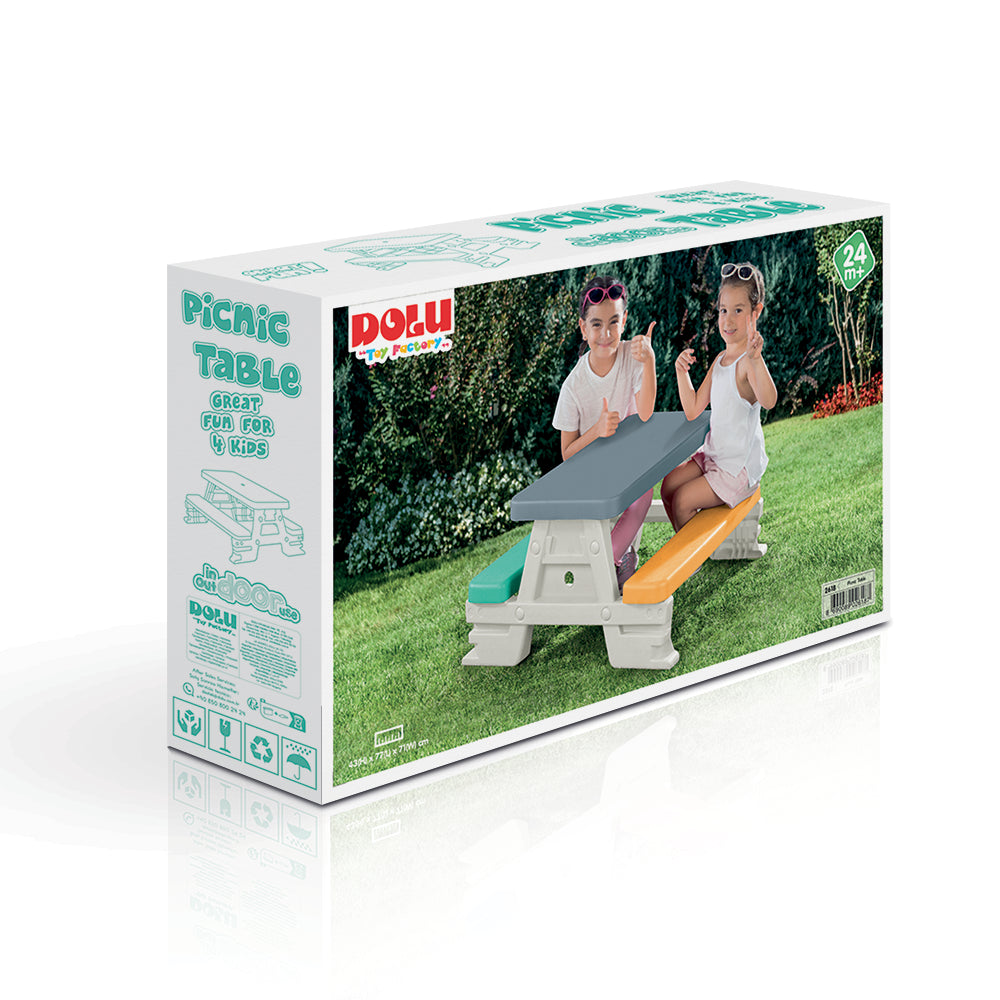 Dolu piknik sto i klupe