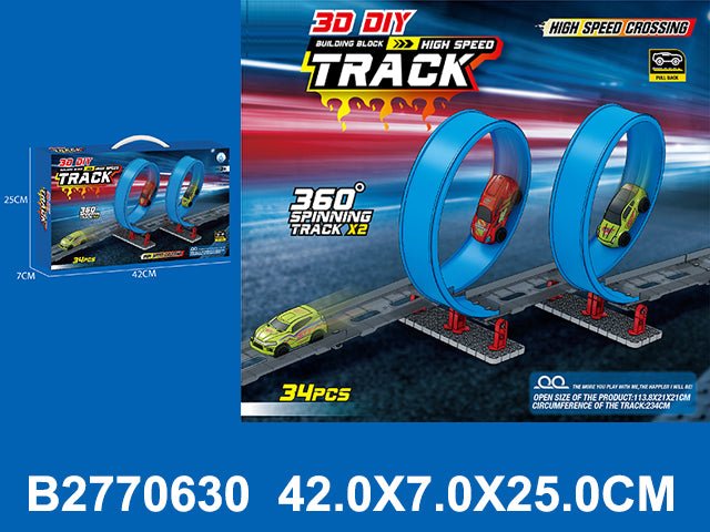 3D DIY auto staza - Super Igračke