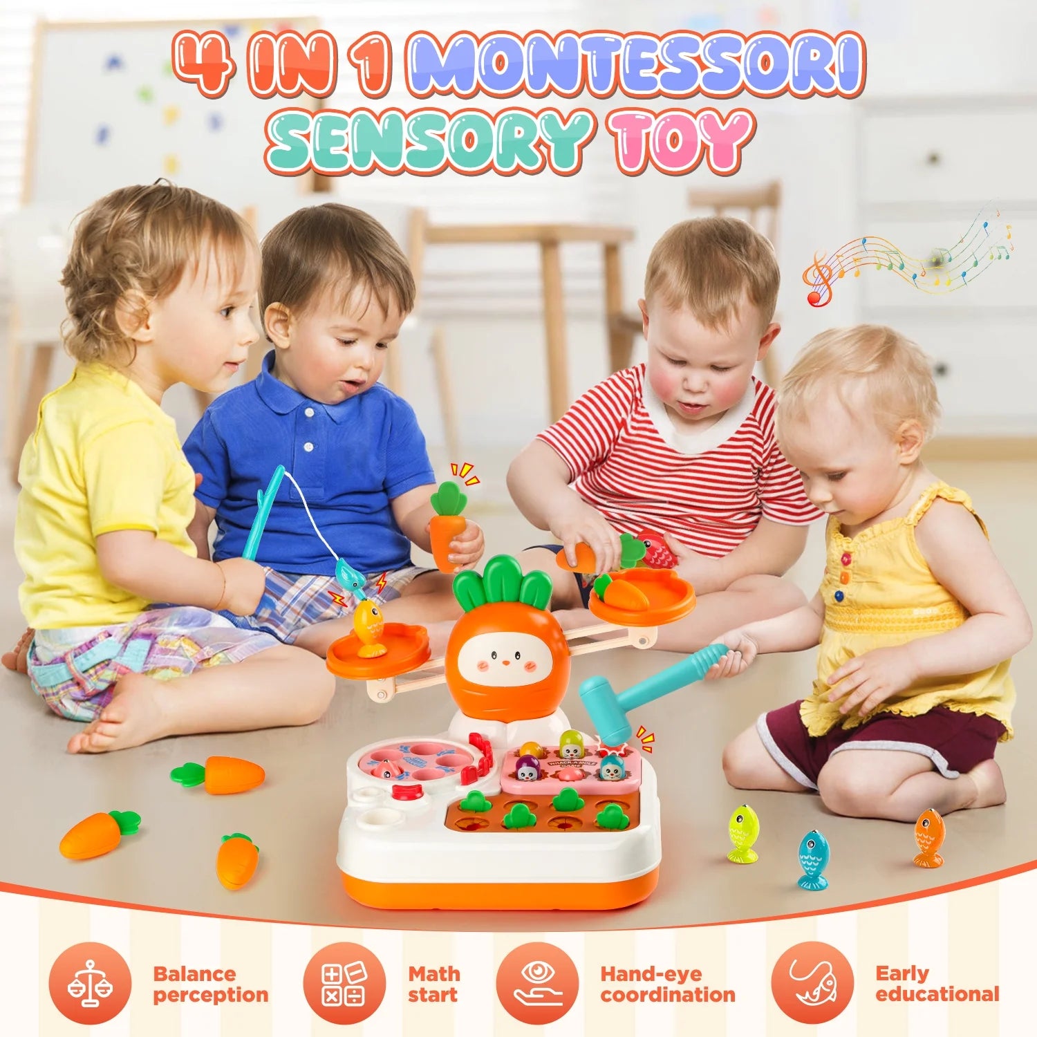 4 u 1 bebi igračka vaga