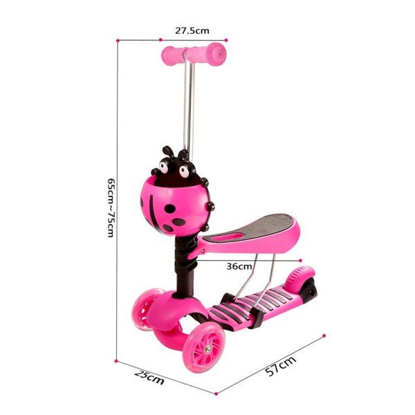 5 u 1 dečiji trotinet Bubamara - Super Igračke
