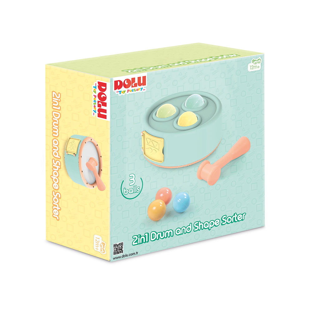 Dolu didaktička igra sorter i bubanj