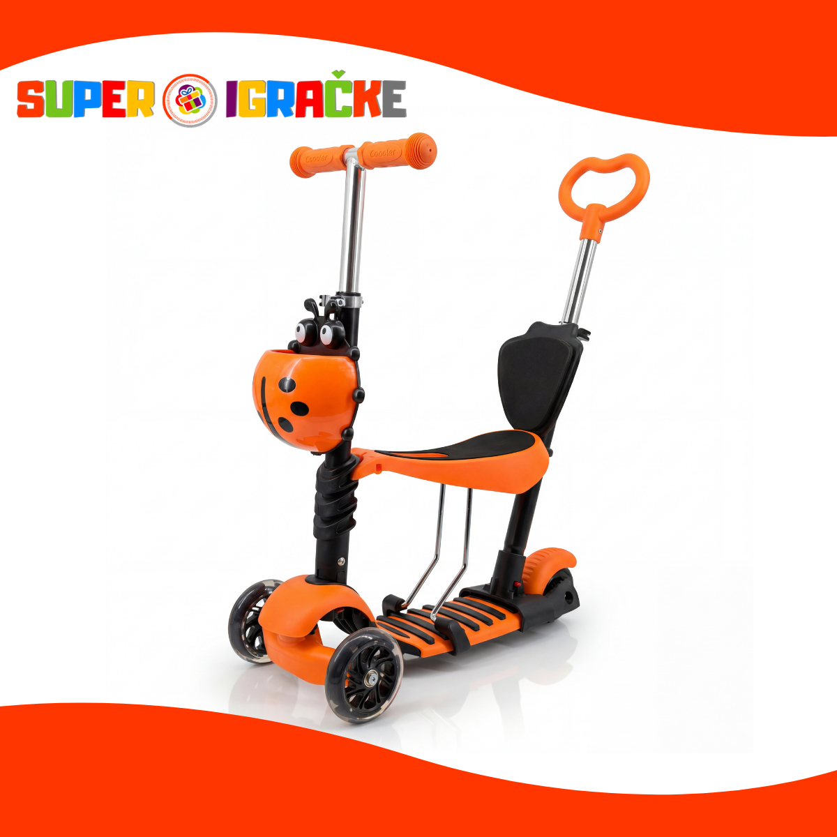 5 u 1 dečiji trotinet Bubamara