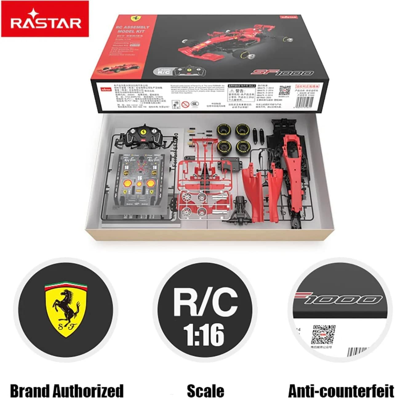 Rastar Auto - Ferrari SF1000 formula na daljinski