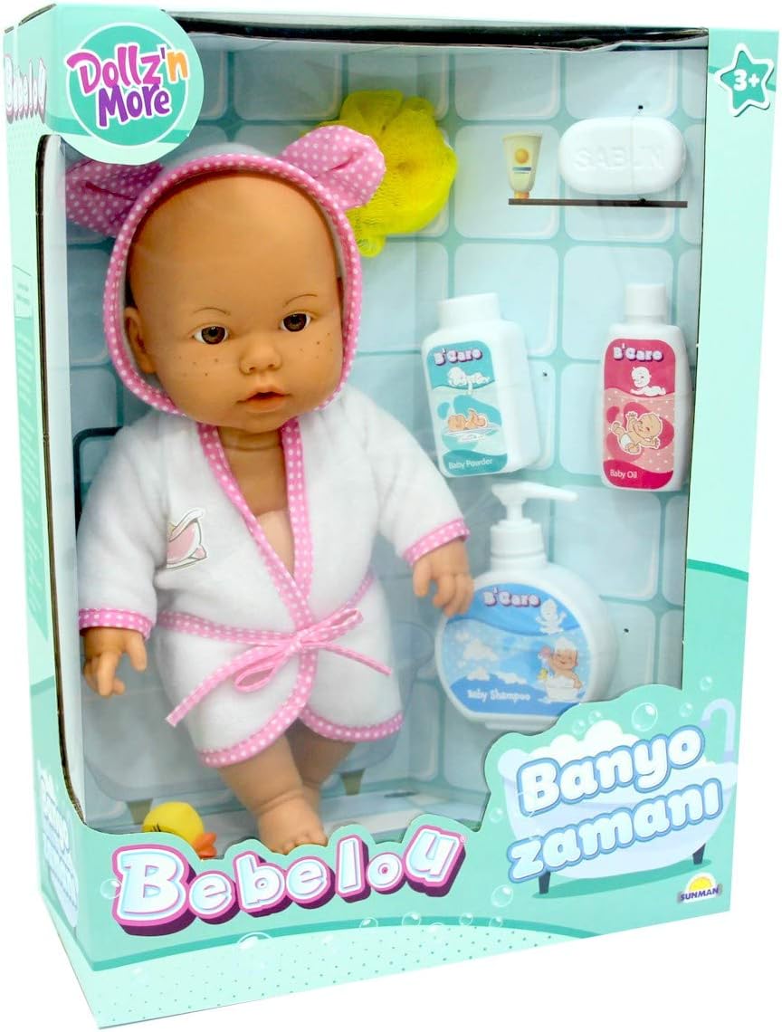 Babelou lutka i mini set za kupanje