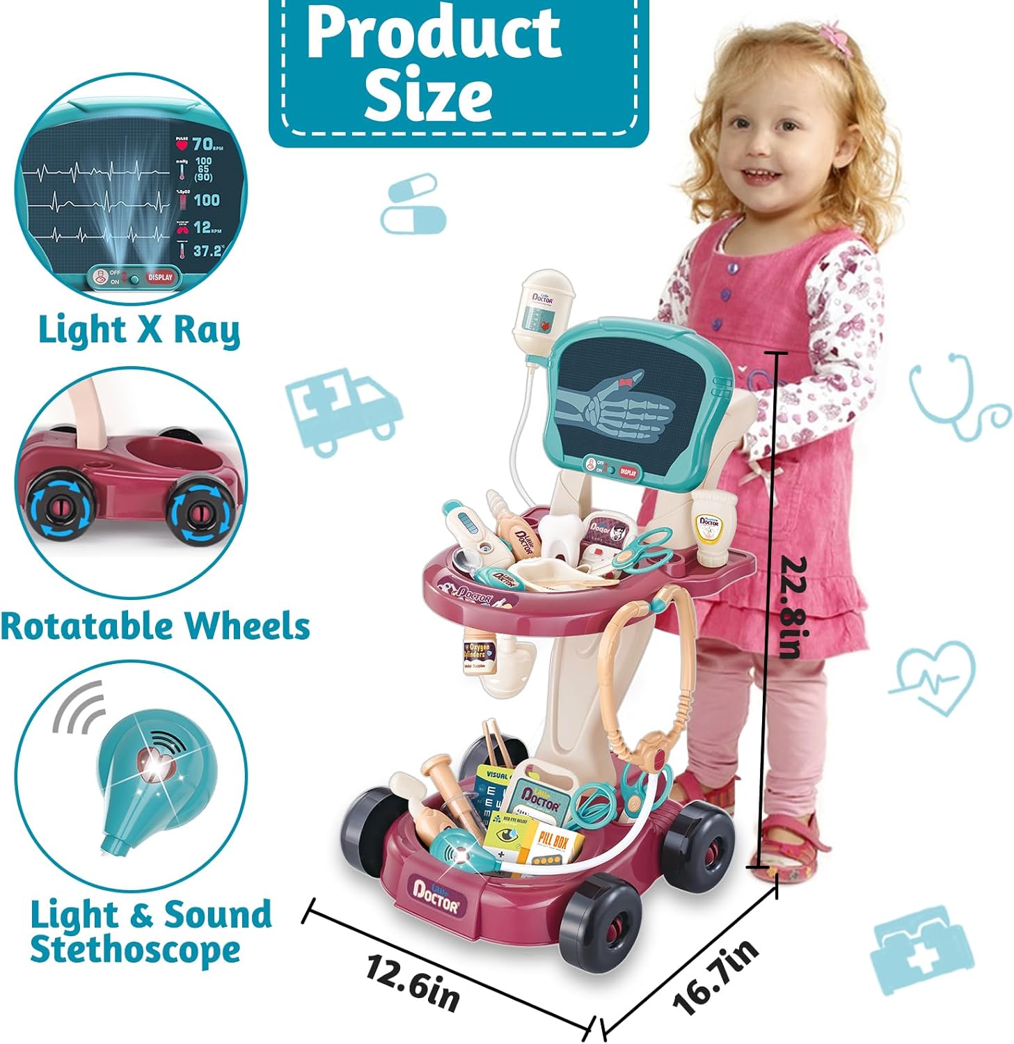 Doktor set kolica 29 delova