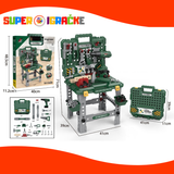 Alat set zelene boje u koferu