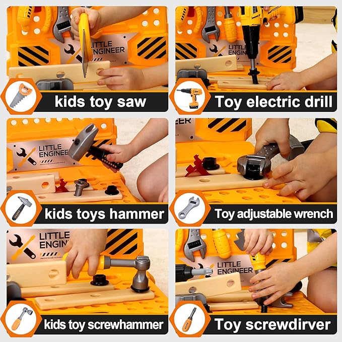 Alat set žute boje u koferu