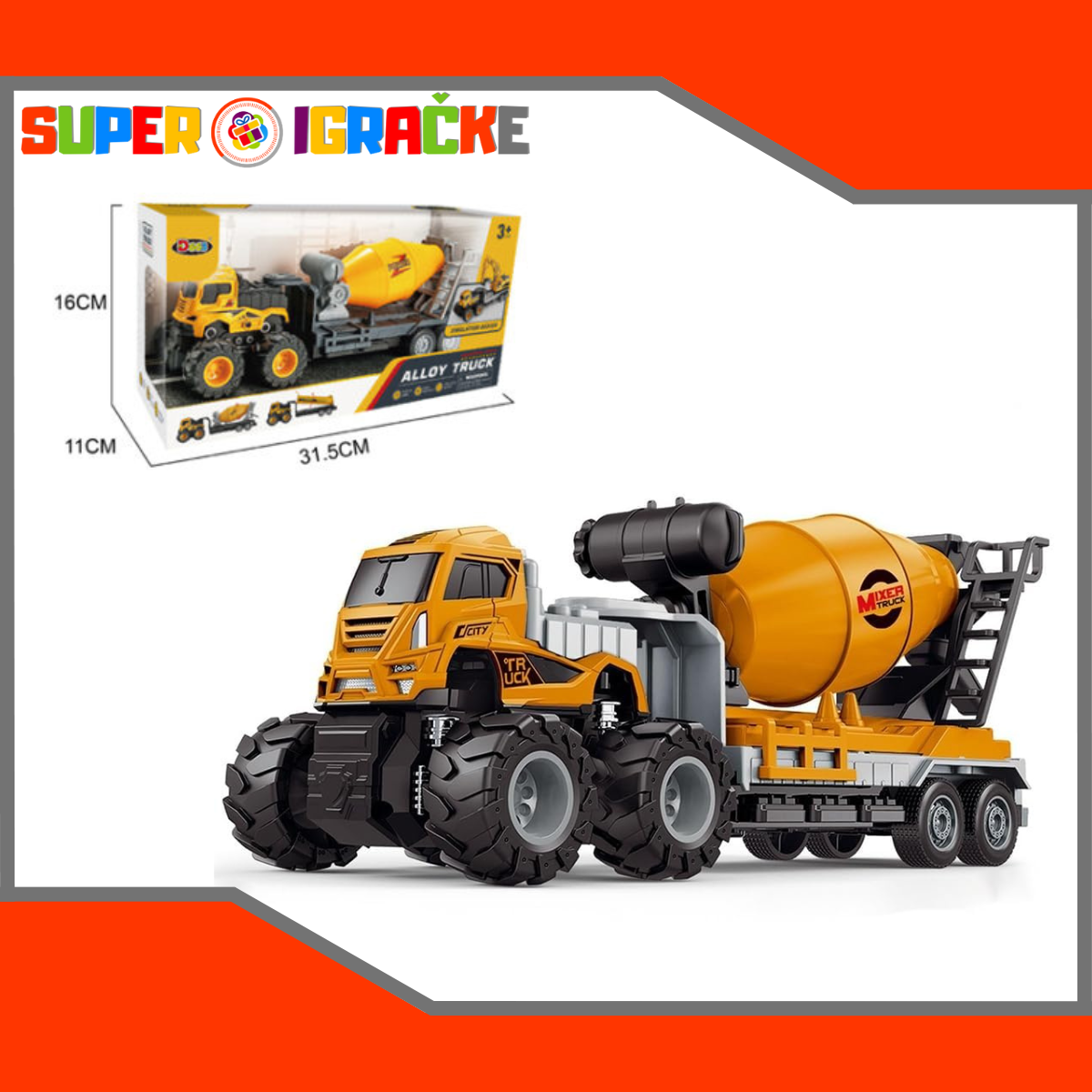 Alloy truck - Kamion mešalica
