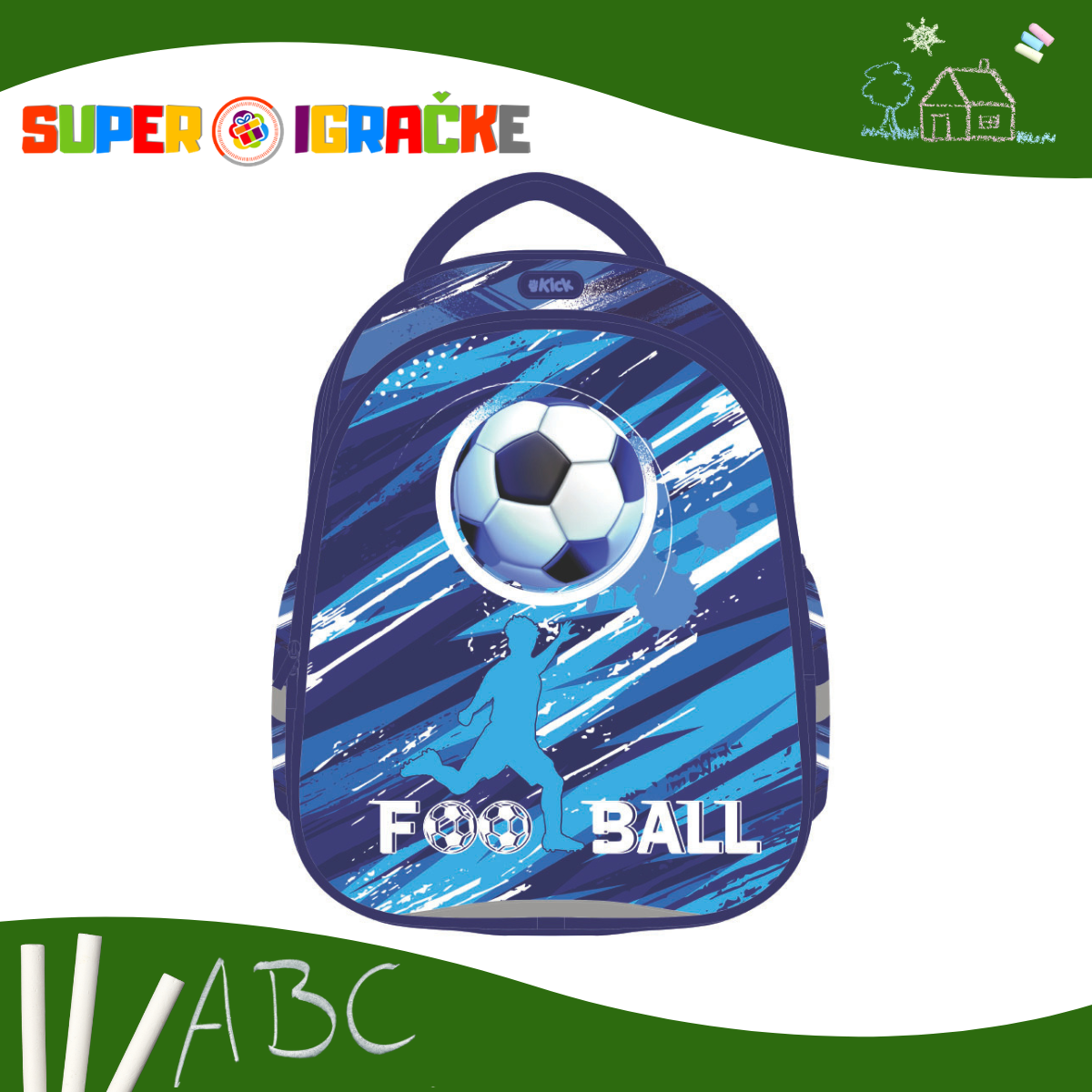 Anatomski ranac - Kick Football