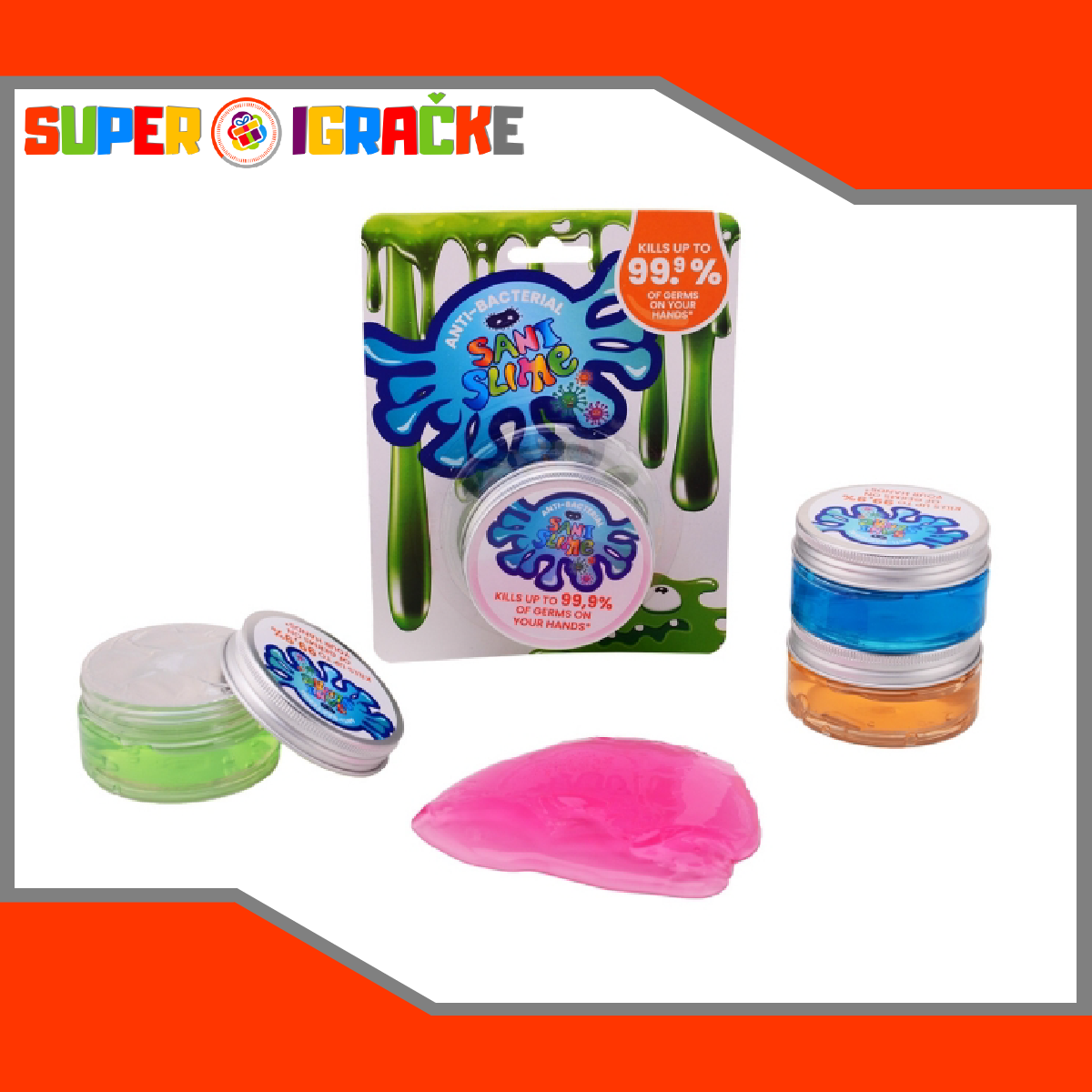 Antibakterijski ljigavac u teglici 60g