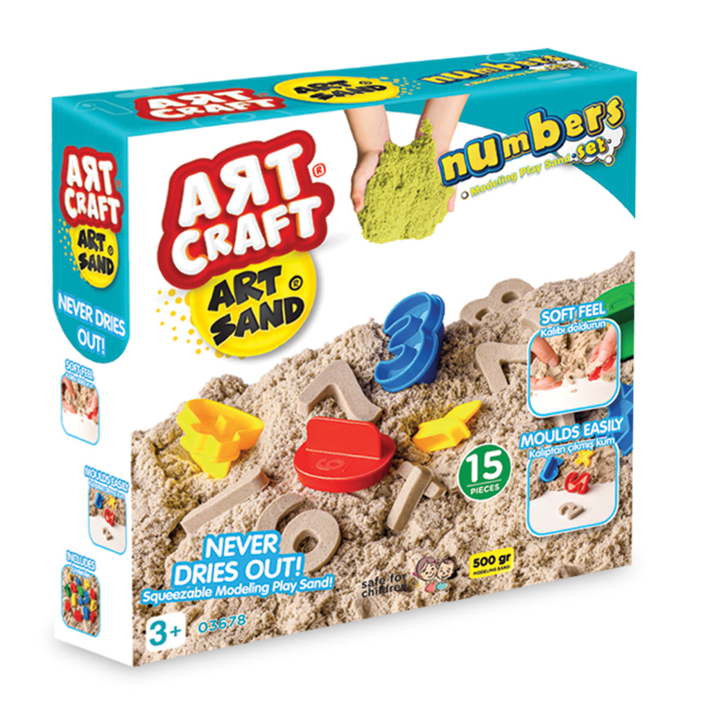 ArtCraft kinetički pesak - Brojevi 500gr