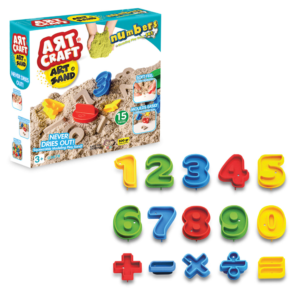 ArtCraft kinetički pesak - Brojevi 500gr