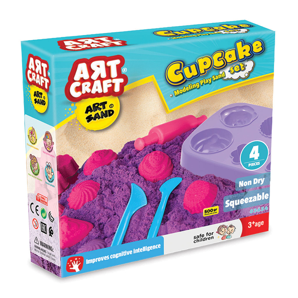 ArtCraft kinetički pesak - Kolačići i kalupi