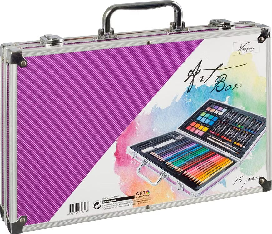 Art set 79 delova u metalnom koferu