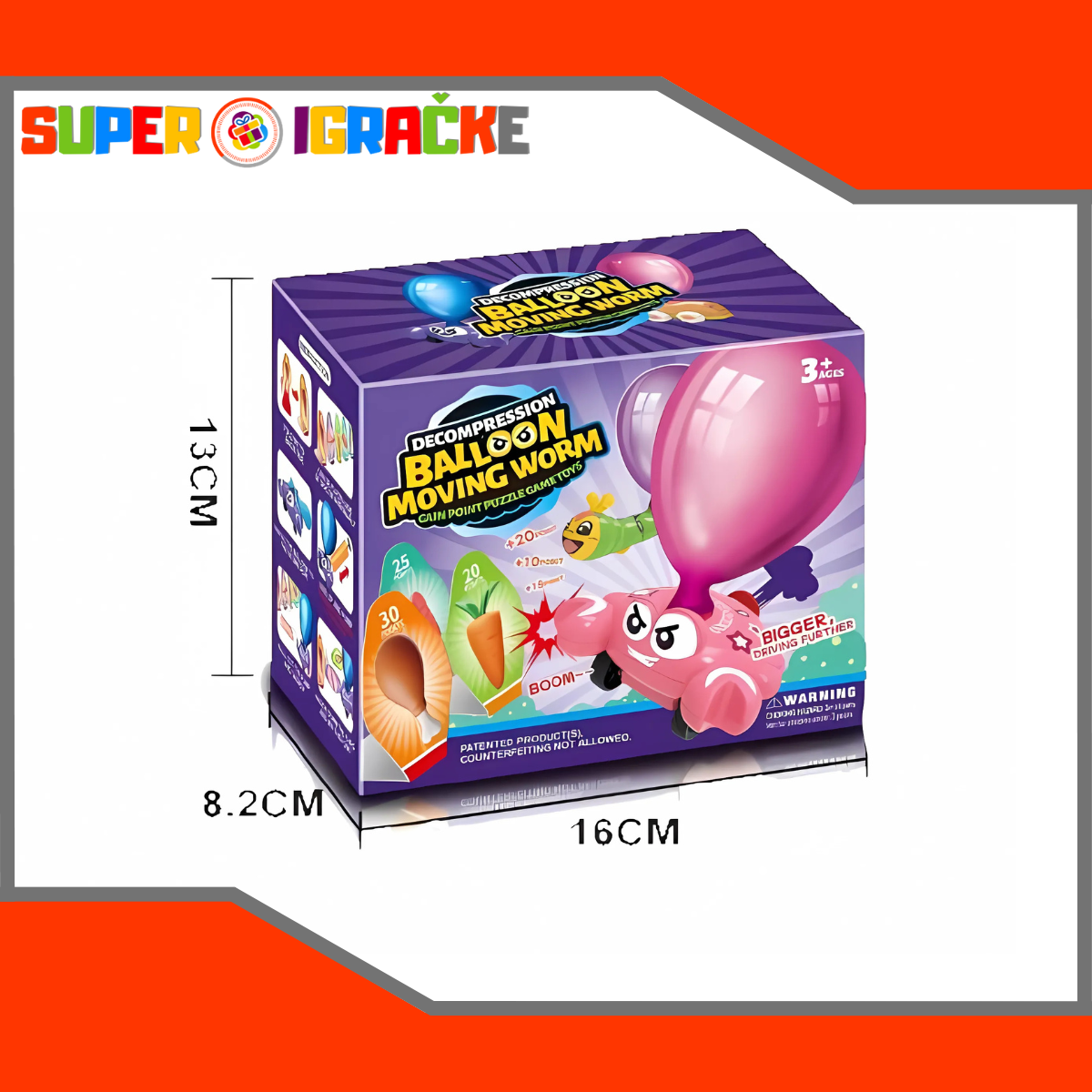 Autić na pogon balona i mete