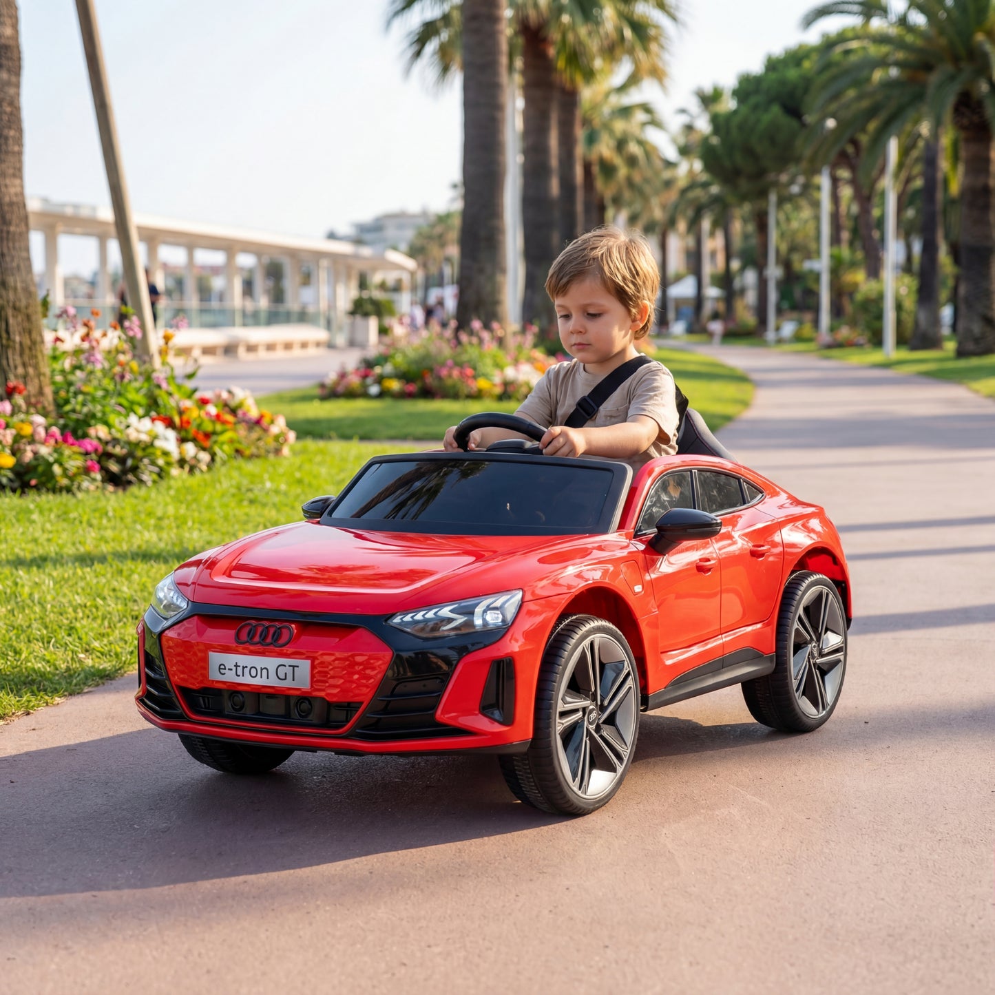 Auto Audi e-tron 12V crveni FB-717